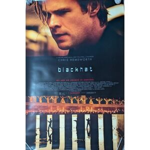 Blackhat 2014 - movie poster Original DS One sheet 27x40 Double Sided